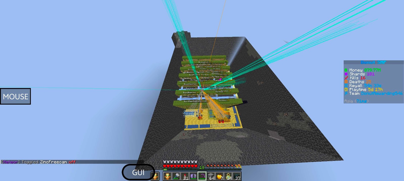 Zinc Addon base hunt result 4